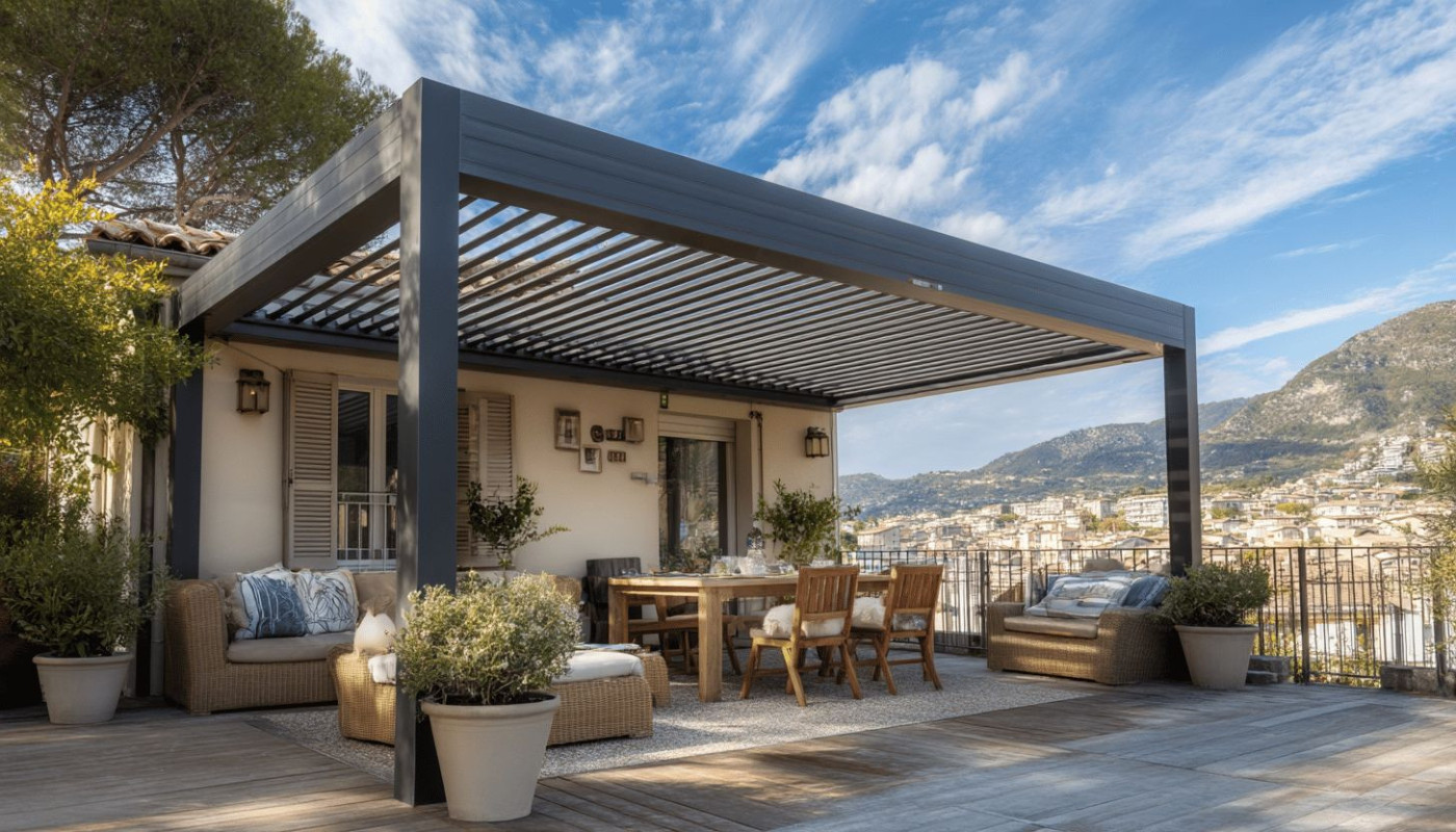 Comment choisir et installer une pergola bioclimatique motorisée en aluminium
