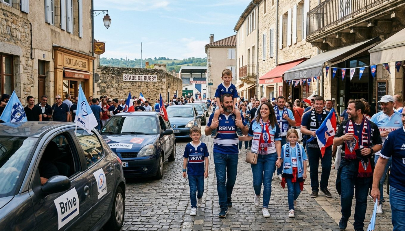 Le déplacement pour un match de rugby, moteur inattendu du tourisme local